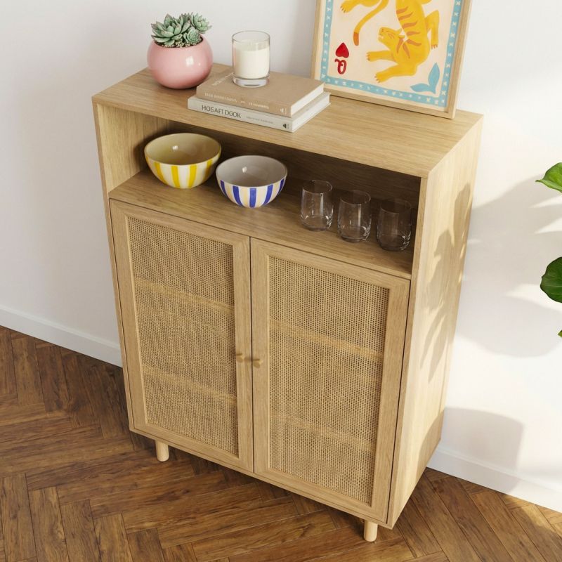 HELENA 2 Doors Sideboard - Light wood