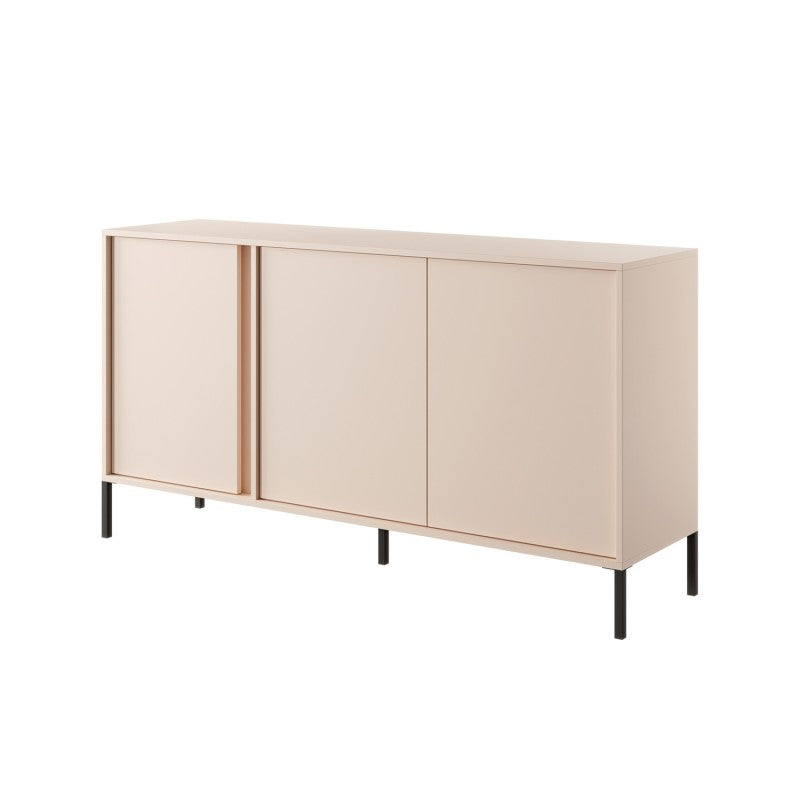 HULDA 3 doors Highboard - Beige