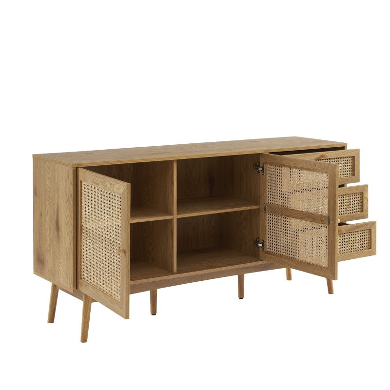 INES Sideboard 59.1" - Light wood