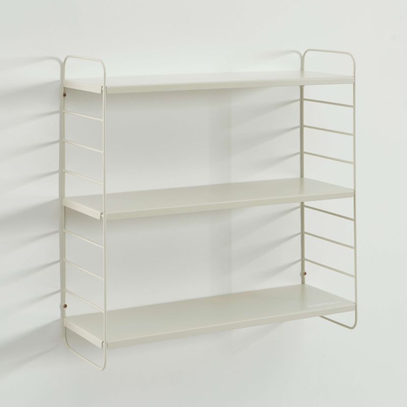 PANTONE® Metal 3-Tier Wall Shelf – Sand
