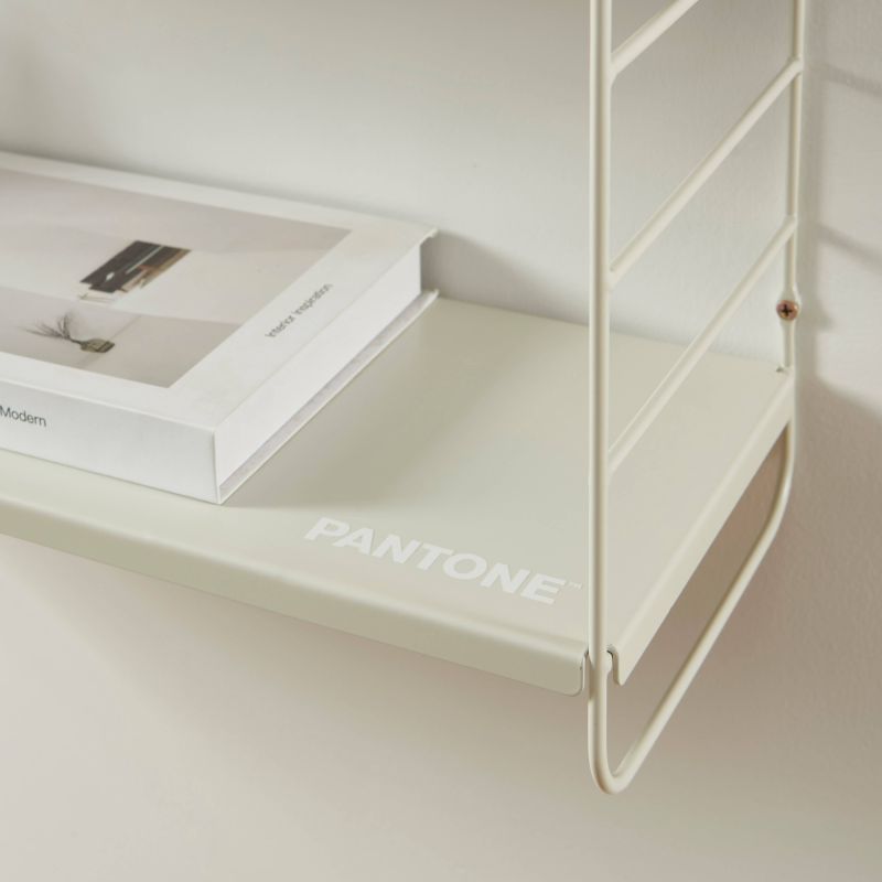 PANTONE® Metal 3-Tier Wall Shelf – Sand