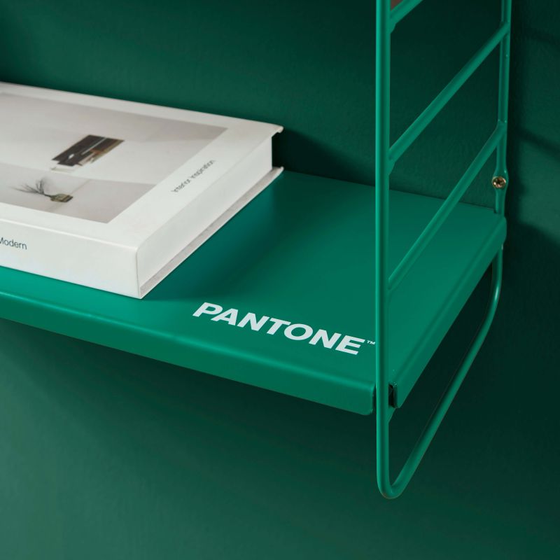 PANTONE® Metal 3-Tier Wall Shelf – Emerald Green