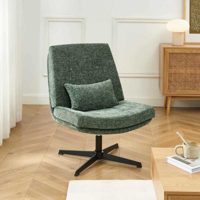 ANTON Swivel Chair - Green