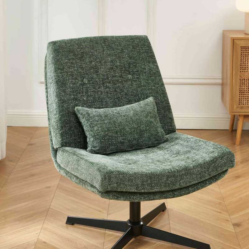 ANTON Swivel Chair - Green