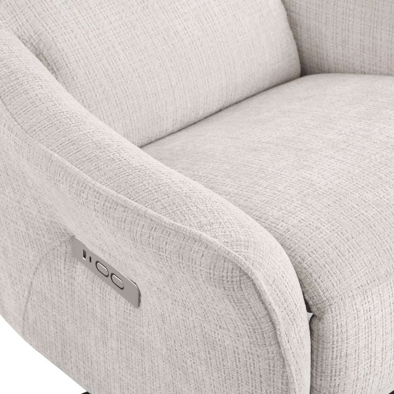 COCHYRE Electric Swivel Recliner - Grey