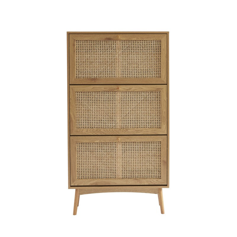 INES Shoe Cabinet - Light wood