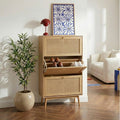 INES Shoe Cabinet - Light wood