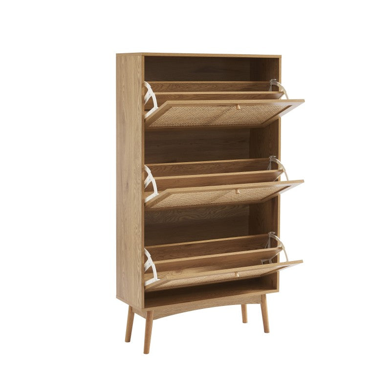 INES Shoe Cabinet - Light wood