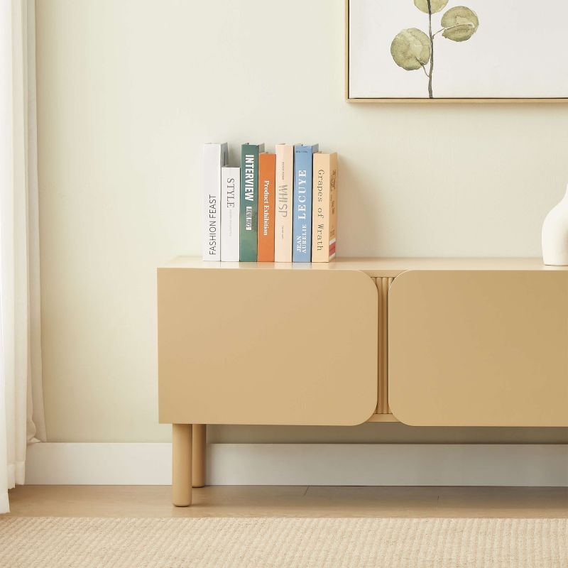 BRAGA TV Stand 3 Doors - Beige