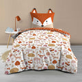 RENA Kids Duvet 2-piece Set, 55.1" x 78.7" - Orange