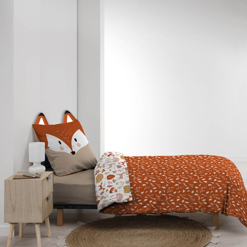 RENA Kids Duvet 2-piece Set, 55.1" x 78.7" - Orange