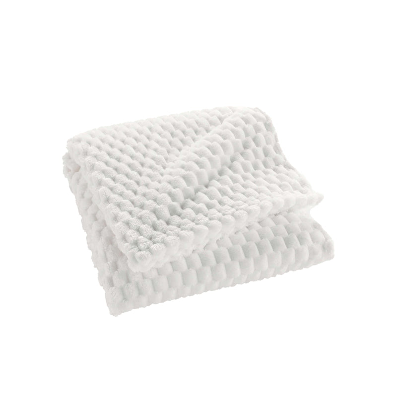 BOFY Soft Throw, 49.2" x 59.1" - White