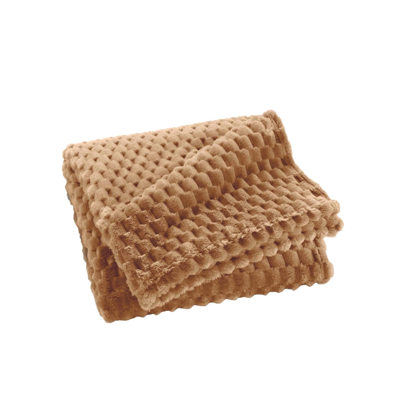 BOFY Soft Throw, 49.2" x 59.1" - Brown