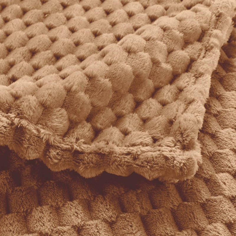 BOFY Soft Throw, 49.2" x 59.1" - Brown