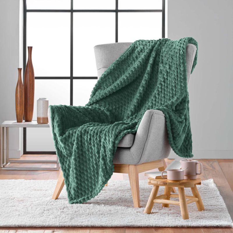 BOFY Soft Throw, 49.2" x 59.1" - Light green