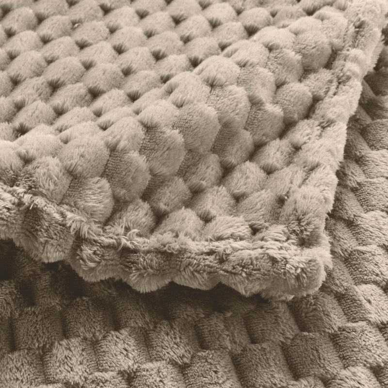 BOFY Soft Throw, 49.2" x 59.1" - Taupe