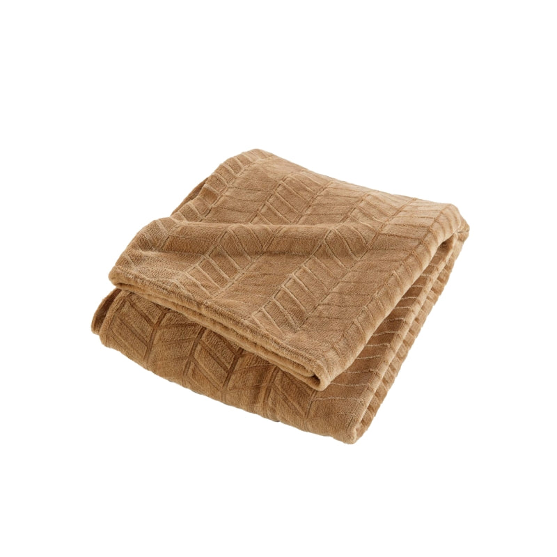 SAJY Soft Throw, 70.9" x 86.6" - Brown