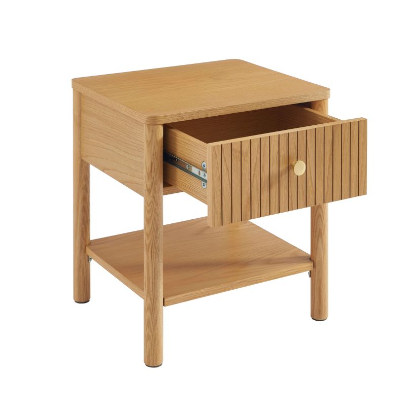 CLEO Nightstand - Light wood