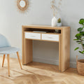 STUDIO Extendable Desk 38.8" - Light wood