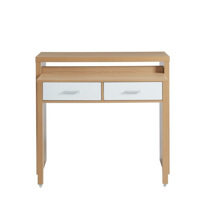 STUDIO Extendable Desk 38.8" - Light wood
