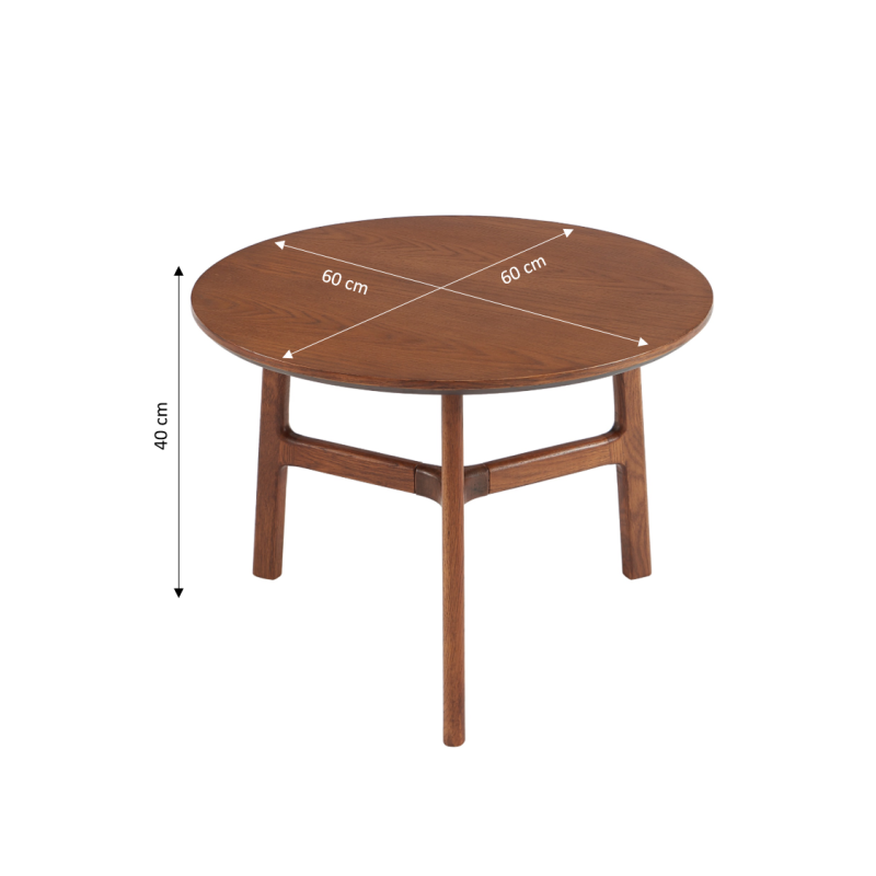 DOLLY Round Coffee Table - 23,6"