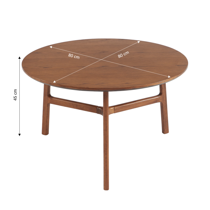 DOLLY Round Coffee Table - 31,5"
