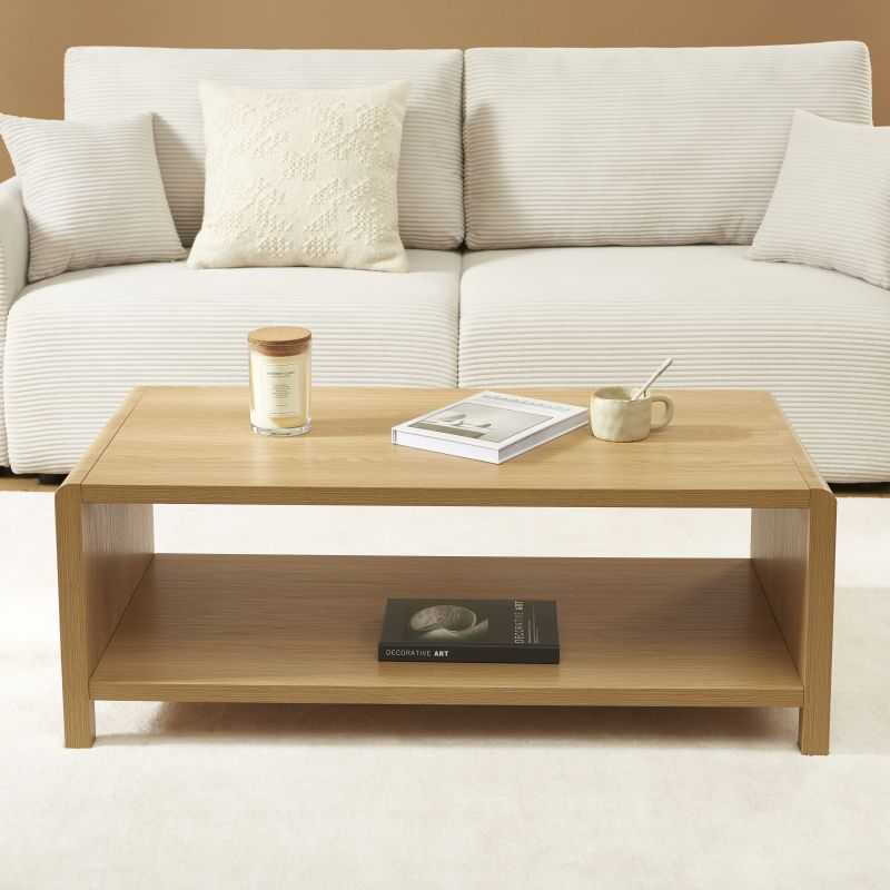 UTICA Coffee Table - Light wood