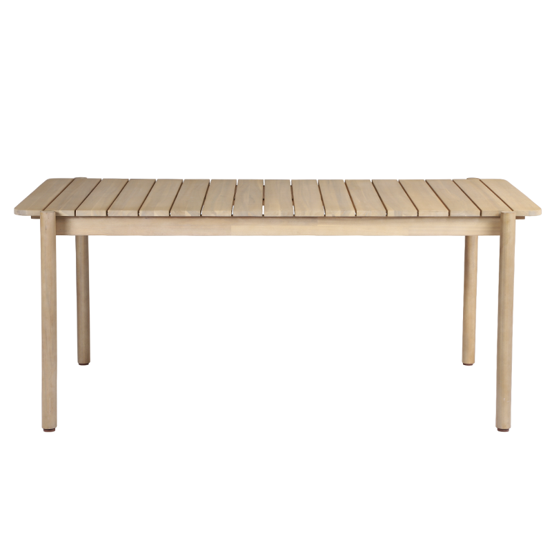 SAMOA Acacia Wood Outdoor Dining Table - Light wood