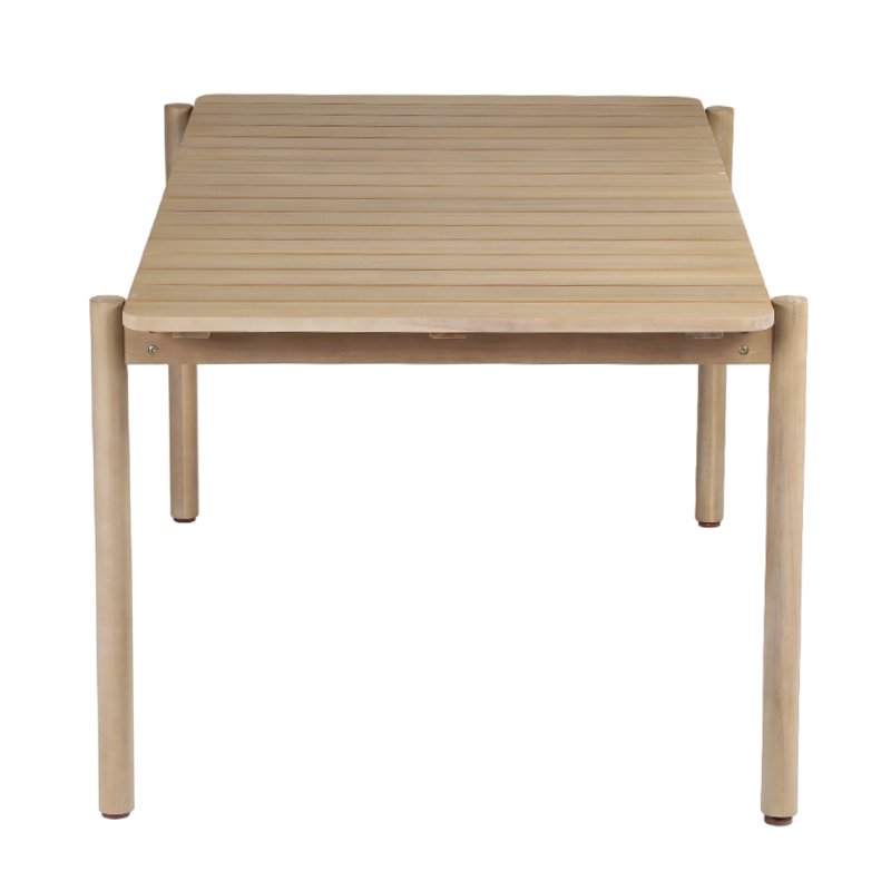 SAMOA Acacia Wood Outdoor Dining Table - Light wood