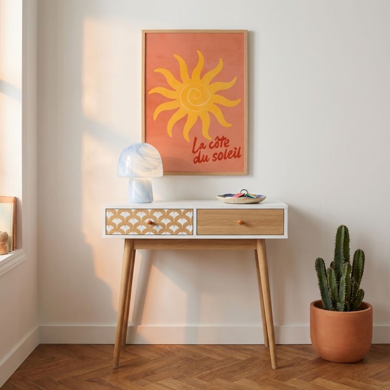 UTAH Console Table 31.5" - Light wood