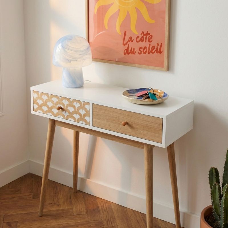 UTAH Console Table 31.5" - Light wood