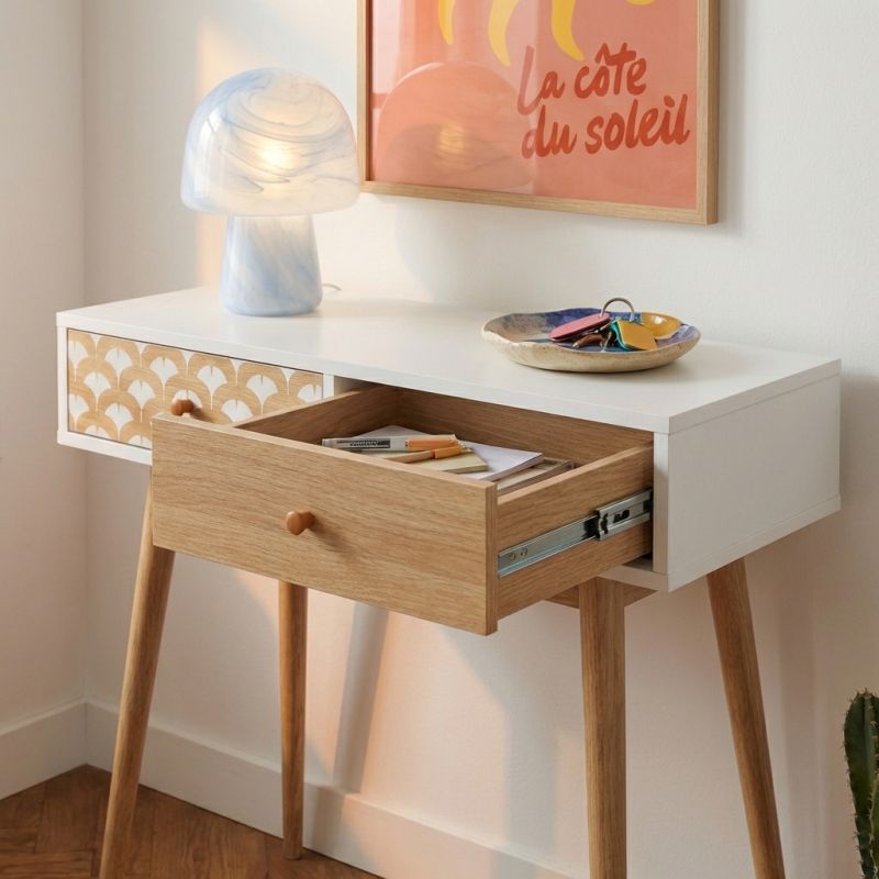 UTAH Console Table 31.5" - Light wood